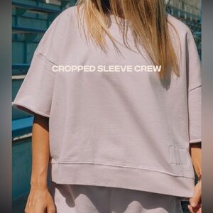 Daily Drills Ladybird Cropped Sleeve Crew